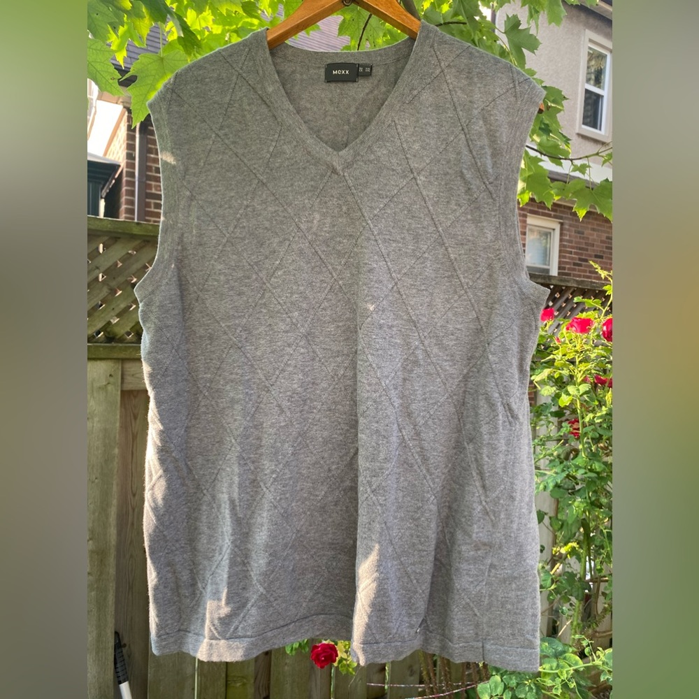Men’s XXL Sweater Vest 100% Cotton